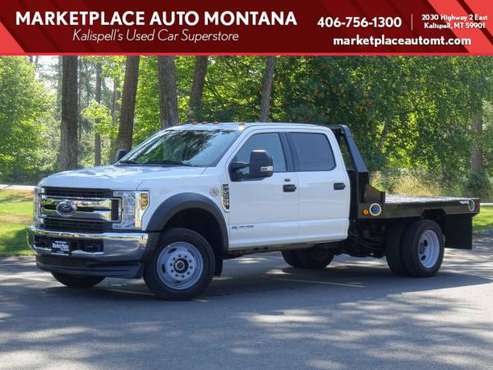 2019 FORD F550 SUPER DUTY CREW CAB & CHASSIS Truck XL CAB & CHASSIS... for sale in Kalispell, MT