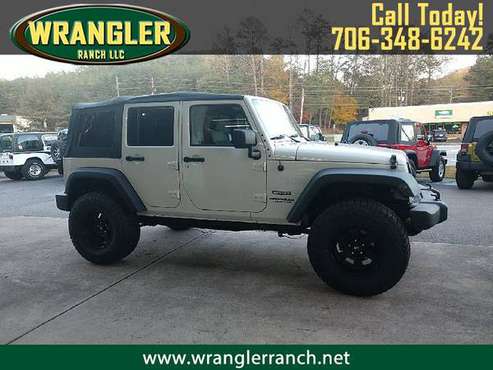 2010 Jeep Wrangler Unlimited Sport 4WD - cars & trucks - by dealer -... for sale in Cleveland, AL