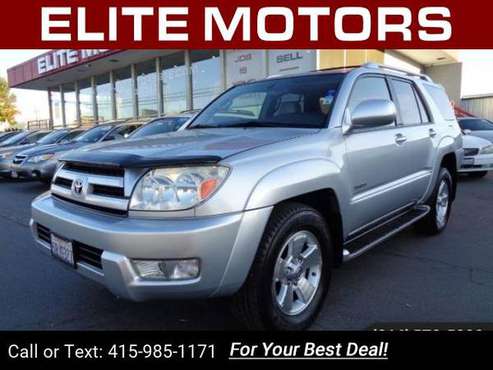 2003 Toyota 4Runner Limited hatchback Silver for sale in Sacramento , CA