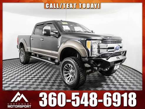 Lifted 2017 *Ford F-350* Lariat 4x4 - cars & trucks - by dealer -... for sale in Marysville, WA