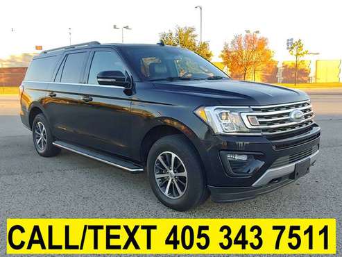 2018 FORD EXPEDITION MAX XLT 3RD ROW! LEATHER! NAV! DVD! CLEAN... for sale in Norman, KS