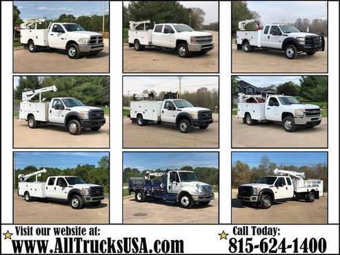 Mechanics Crane Truck Boom Service Utility 4X4 Commercial work... for sale in southern IL, IL