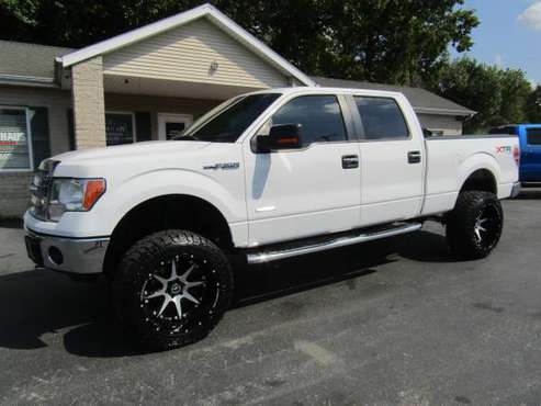 2013 Ford F150 Crew Cab, EcoBoost, big lift/Tires/Wheels for sale in Springfield, MO
