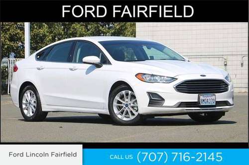2019 Ford Fusion SE - cars & trucks - by dealer - vehicle automotive... for sale in Fairfield, CA