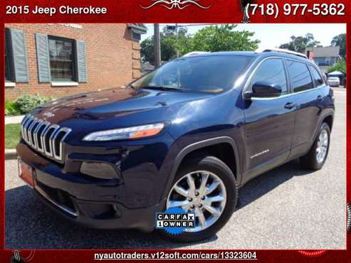 2015 Jeep Cherokee 4WD 4dr Limited - cars & trucks - by dealer -... for sale in Valley Stream, NY