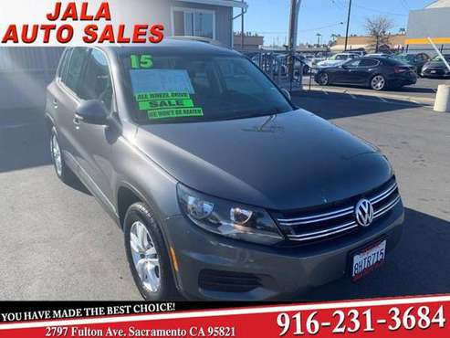 2015 Volkswagen Tiguan S ALL POWER LOW MILES AWD BAD CRE for sale in Sacramento , CA
