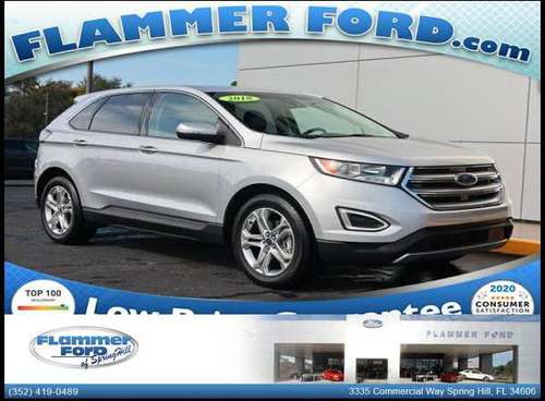 2018 Ford Edge Titanium FWD - cars & trucks - by dealer - vehicle... for sale in Spring Hill, FL
