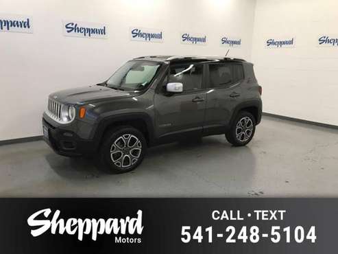 2017 Jeep Renegade Limited 4x4 - - by dealer - vehicle for sale in Eugene, OR