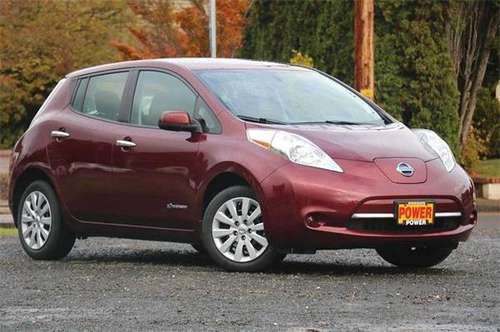 2016 Nissan Leaf Electric S Hatchback - cars & trucks - by dealer -... for sale in Corvallis, OR