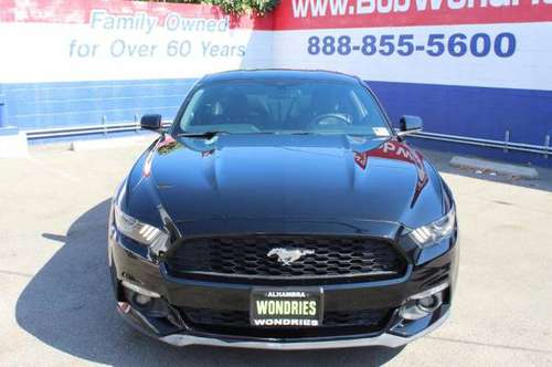 2016 FORD MUSTANG ECOBOOST COUPE for sale in ALHAMBRA CALIF, CA