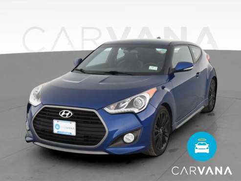 2016 Hyundai Veloster Turbo Coupe 3D coupe Blue - FINANCE ONLINE -... for sale in Champlin, MN