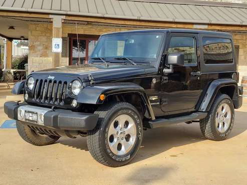 2014 JEEP WRANGLER: Sahara 4wd 65k miles - - by for sale in Tyler, TX
