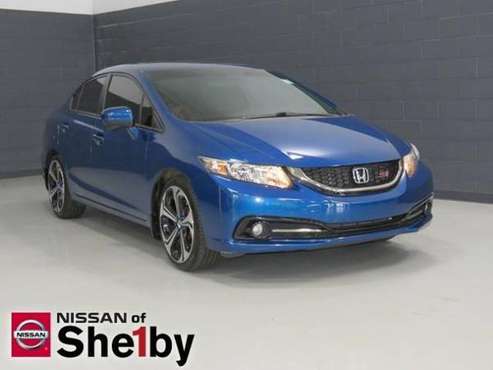2015 Honda Civic Sedan sedan Si - DYNO BLUE PEARL for sale in Shelby, NC