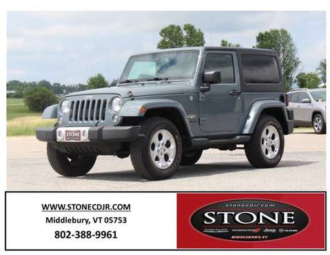 2014 JEEP WRANGLER SAHARA 4X4 - - by dealer - vehicle for sale in Middlebury, VT