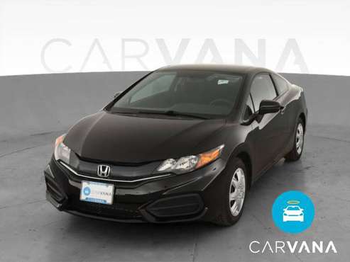 2014 Honda Civic LX Coupe 2D coupe Black - FINANCE ONLINE - cars &... for sale in Riverdale, IL