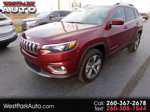 2019 Jeep Cherokee Limited 4x4 - cars & trucks - by dealer - vehicle... for sale in Lagrange, IN