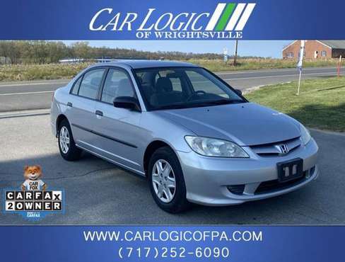 2005 Honda Civic Value Package 4dr Sedan - - by dealer for sale in Wrightsville, PA