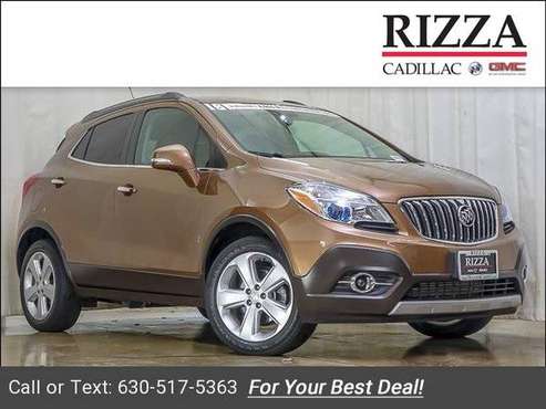 2016 Buick Encore Leather suv Rosewood Metallic for sale in Tinley Park, IL