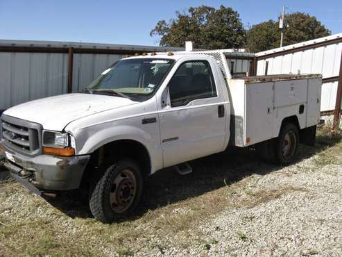 2001 Ford F-450 4X4 7.3 Power Stroke Diesel service truck for sale in Barnsdall, OK