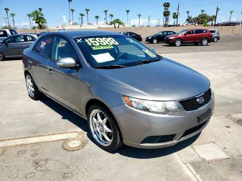 2010 Kia Forte FREE CARFAX ON EVERY VEHICLE - cars & trucks - by... for sale in Glendale, AZ