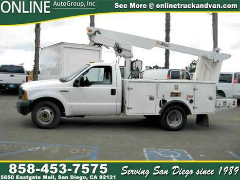 2006 Ford F-350 Utility Boom - Clean Title - Best Buy- for sale in San Diego, CA