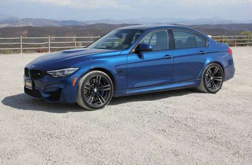2018 BMW M3 F80 Competition *Individual AVUS Blue Metallic* 5k Miles for sale in San Diego, CA