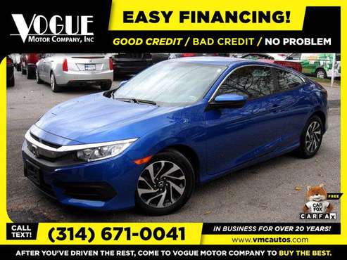 2017 Honda Civic Coupe LX FOR - - by dealer - vehicle for sale in Saint Louis, MO