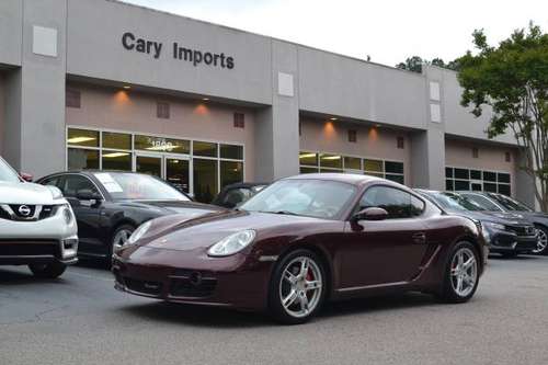 2007 PORSCHE CAYMAN S - CLEAN TITLE - CARMON RED - TIPTRONIC - cars for sale in Cary, NC