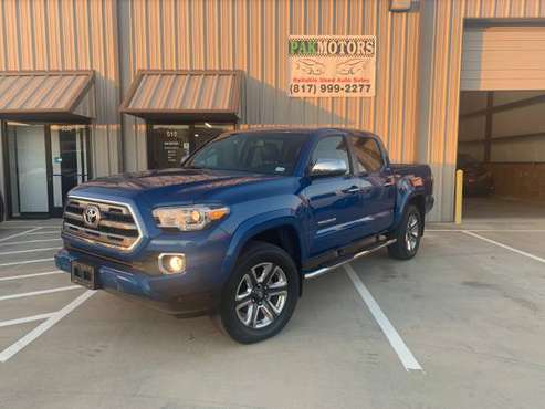 2017 Toyota Tacoma LIMITED ~~ HOLIDAY $ALE~~ - cars & trucks - by... for sale in Fort Worth, TX