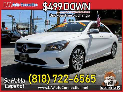 2018 Mercedes-Benz CLA 250 FOR ONLY 502/mo! - - by for sale in Van Nuys, CA