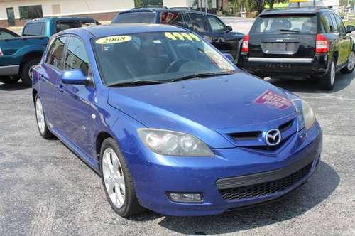 2008 Mazda MAZDA3 Blue Buy Now! for sale in PORT RICHEY, FL