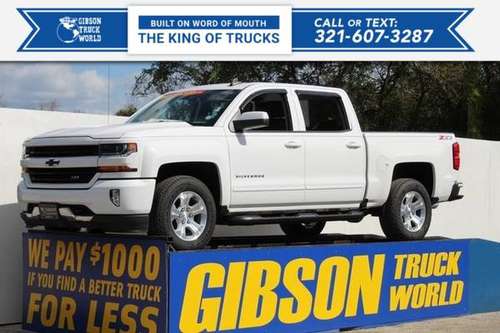 *2018* *Chevrolet* *Silverado 1500* *LT* - cars & trucks - by dealer... for sale in Sanford, FL