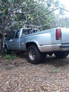 97 chevy 3500 4x4 DUALLY - cars & trucks - by owner - vehicle... for sale in Pukalani, HI