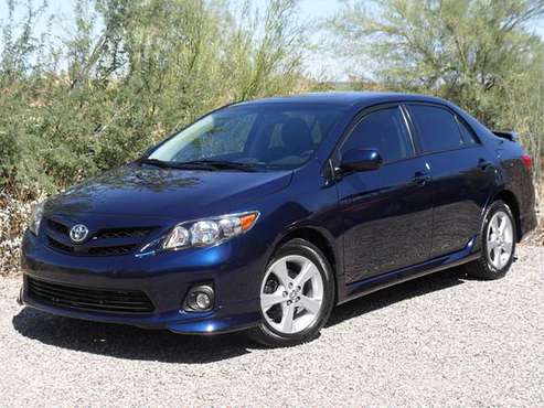 2013 TOYOTA COROLLA S. ACCIDENT FREE CARFAX! for sale in Wickenburg, AZ