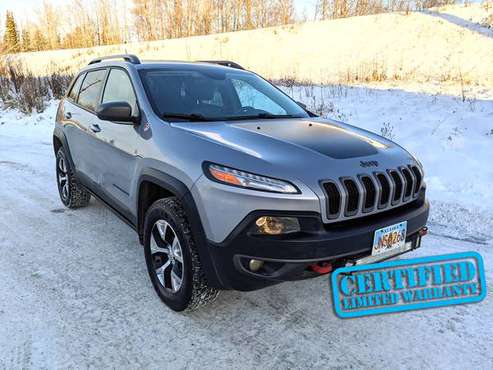 2015 Jeep Cherokee Trailhawk 4WD (Loaded) - cars & trucks - by... for sale in Anchorage, AK