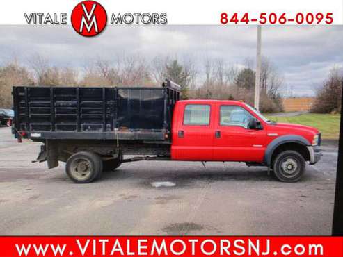 2006 Ford Super Duty F-550 DRW CREW CAB 4X4 LANDSCAPE DUMP TRUCK for sale in south amboy, WV