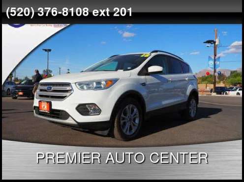 2018 Ford Escape 4d SUV FWD SE w/SYNC3 Payments as low as $188 a -... for sale in Casa Grande, AZ
