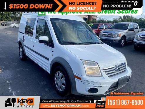 168/mo - 2013 Ford Transit Connect XLT Wagon - - by for sale in West Palm Beach, FL