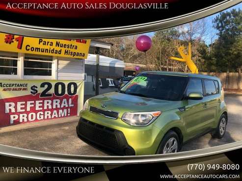 1200 DOWN PAYMENT 2014 Kia Soul Manual - - by for sale in Douglasville, GA