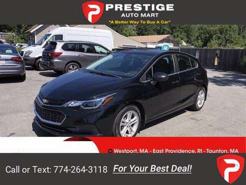 2017 Chevy Chevrolet Cruze LT hatchback Black - cars & trucks - by... for sale in Westport , MA