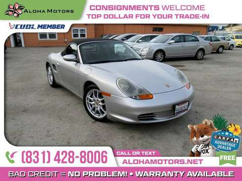 2004 Porsche Boxster FOR ONLY - - by dealer - vehicle for sale in Santa Cruz, CA