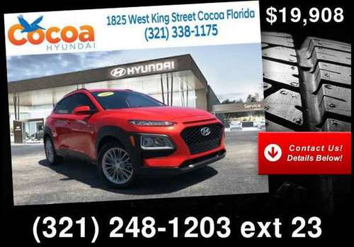 2019 Hyundai Kona SEL - - by dealer - vehicle for sale in Cocoa, FL