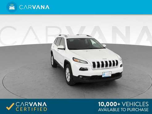 2017 Jeep Cherokee Latitude Sport Utility 4D suv WHITE - FINANCE for sale in Bowling green, OH