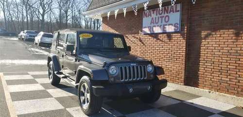 2016 Jeep Wrangler Unlimited 4WD 4dr Sahara (TOP RATED DEALER AWARD... for sale in Waterbury, CT