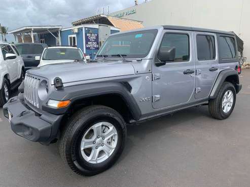 2020 Jeep Wrangler Unlimited Sport S *Only 2k miles!!* - cars &... for sale in Kihei, HI