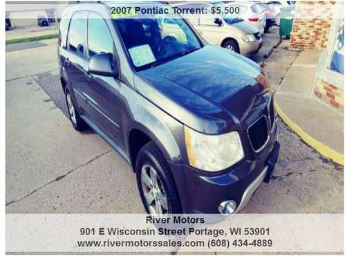 2007 Pontiac Torrent Base AWD 4dr SUV 155404 Miles - cars & trucks -... for sale in Portage, WI