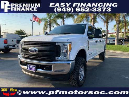R3. 2017 FORD F250 XL DIESEL FX4 4X4 LONG BED CREW CAB LEATHER... for sale in Stanton, CA