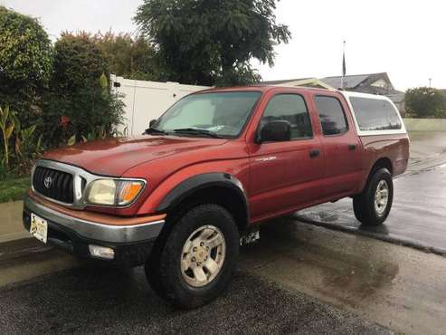 2004 Toyota Tacoma Double Cab SR5 4x4 with Shell for sale in Torrance, CA