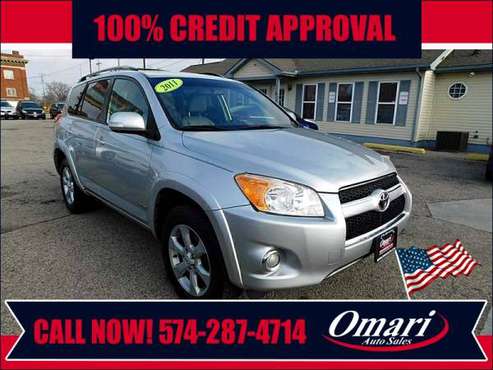 2011 TOYOTA RAV4 4WD 4DR 4-CYL 4-SPD AT LTD - cars & trucks - by... for sale in South Bend, IN
