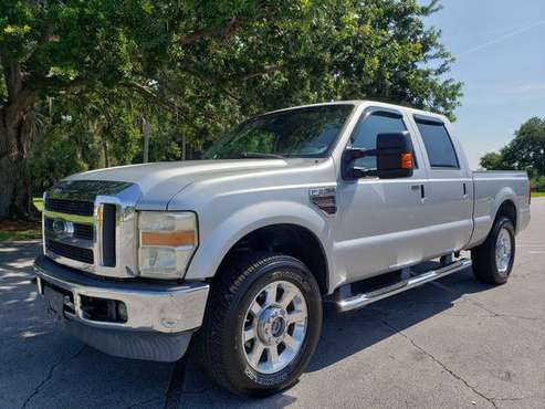 2010 Ford F-250SD Lariat 4X4 DIESEL Tow Package Leather CLEAN TITLE for sale in Okeechobee, FL